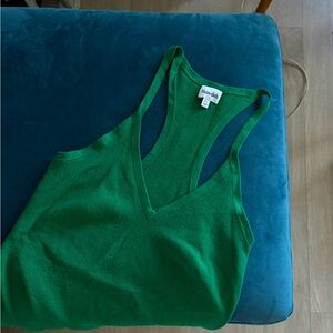 Aritzia Sunday Best Green Knit Dress